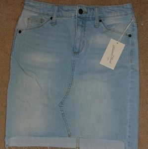 Denim skirt